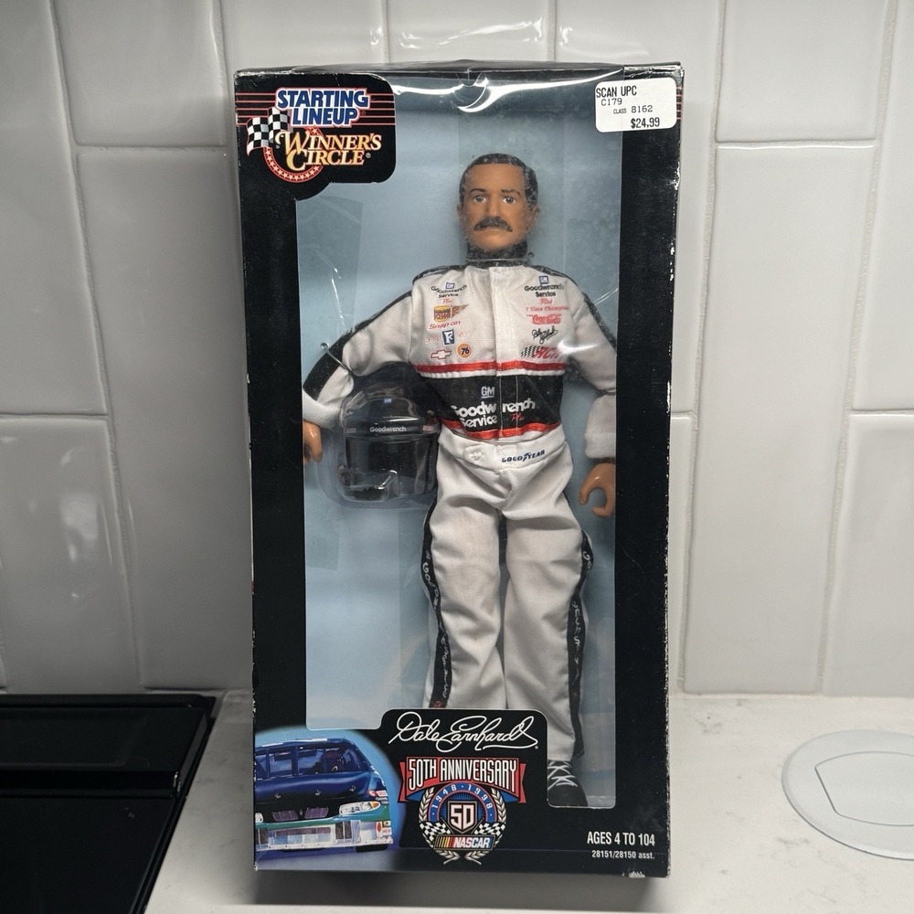 Nascar Dale Earnhardt SEALED Starting Lineup Winners Circle  50Anniversary  12"